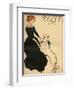 Lady Dance with Dog-null-Framed Photographic Print