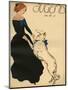 Lady Dance with Dog-null-Mounted Photographic Print