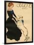 Lady Dance with Dog-null-Framed Photographic Print