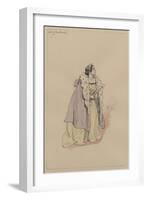 Lady Dedlock, C.1920s-Joseph Clayton Clarke-Framed Giclee Print