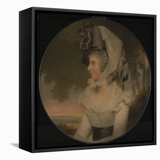 Lady Delaval-John Downman-Framed Stretched Canvas