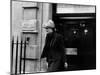 Lady Diana Spencer Princess Diana Goes Shopping - Leaving Coleherne Court Flat November 1980-null-Mounted Photographic Print