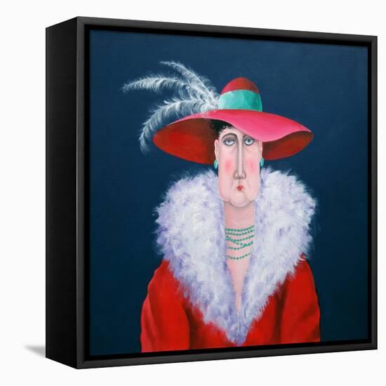 Lady Dowage-John Wright-Framed Stretched Canvas