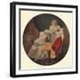 'Lady Easy's Steinkirk: A Scene from 'The Fearless Husband' by Colley Cibber (Act V, Scene 5)'-Francis Wheatley-Framed Giclee Print