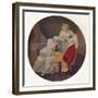 'Lady Easy's Steinkirk: A Scene from The Fearless Husband by Colley Cibber', c1790-Francis Wheatley-Framed Giclee Print