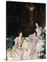 Lady Elcho, Mrs Tennant and Mrs Adeane, 1926-John Singer Sargent-Stretched Canvas
