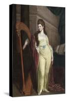 Lady Elisabeth Craven - Portrait of Elizabeth, Baroness Craven (1750-1828), Later Margravine of Bra-Thomas Beach-Stretched Canvas