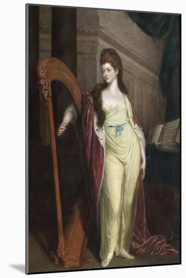 Lady Elisabeth Craven - Portrait of Elizabeth, Baroness Craven (1750-1828), Later Margravine of Bra-Thomas Beach-Mounted Giclee Print