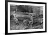 Lady Elizabeth Bowes-Lyon and the Duke of York at Her Hertfordshire Home Near Welwyn, 1923-null-Framed Giclee Print