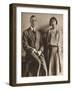 Lady Elizabeth Bowes Lyon and the Duke of York Upon the Announcement of their Engagement, 1923-Vandyk-Framed Photographic Print