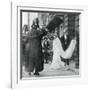 Lady Elizabeth Bowes-Lyon on Her Way to Be Married at Westminster Abbey, 26 April 1923-null-Framed Giclee Print