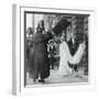 Lady Elizabeth Bowes-Lyon on Her Way to Be Married at Westminster Abbey, 26 April 1923-null-Framed Giclee Print