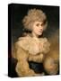 Lady Elizabeth Foster-Sir Joshua Reynolds-Stretched Canvas