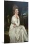 Lady Elizabeth Hamilton, Countess of Derby-George Romney-Mounted Art Print