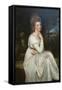 Lady Elizabeth Hamilton, Countess of Derby-George Romney-Framed Stretched Canvas