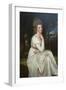 Lady Elizabeth Hamilton, Countess of Derby-George Romney-Framed Art Print