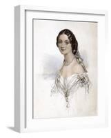 Lady Emily Cadogan-J Hayter-Framed Art Print