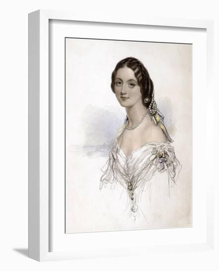 Lady Emily Cadogan-J Hayter-Framed Art Print