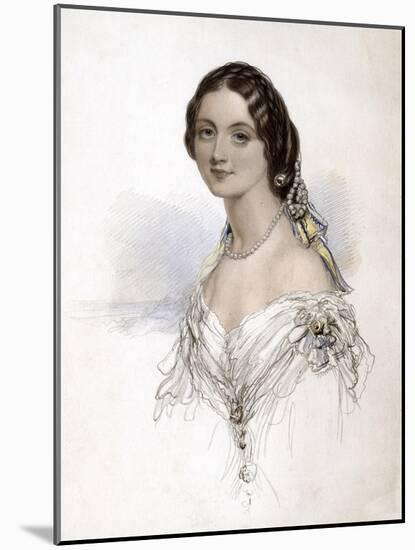 Lady Emily Cadogan-J Hayter-Mounted Art Print