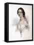 Lady Emily Cadogan-J Hayter-Framed Stretched Canvas
