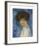 Lady Evelyn Herbert-Sir William Orpen-Framed Premium Giclee Print