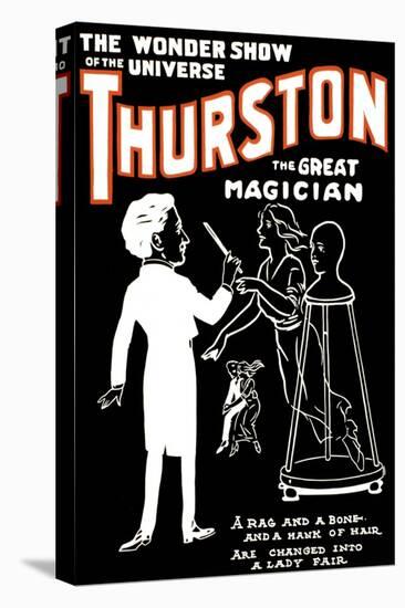 Lady Fair: Thurston the Great Magician the Wonder Show of the Universe-null-Stretched Canvas