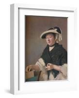 'Lady Fawkener', c1760-Jean-Etienne Liotard-Framed Giclee Print