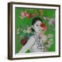 Lady Florals I-Sandra Iafrate-Framed Art Print