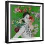 Lady Florals I-Sandra Iafrate-Framed Art Print