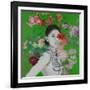 Lady Florals I-Sandra Iafrate-Framed Art Print