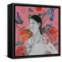 Lady Florals II-Sandra Iafrate-Framed Stretched Canvas
