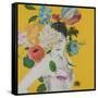 Lady Florals III-Sandra Iafrate-Framed Stretched Canvas