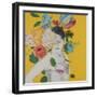 Lady Florals III-Sandra Iafrate-Framed Art Print