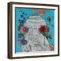 Lady Florals V-Sandra Iafrate-Framed Art Print