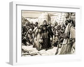 Lady Florentia Sale: the Petticoat Grenadier-C.l. Doughty-Framed Giclee Print
