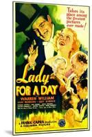 Lady for a Day, Warren William, May Robson, Guy Kibbee, 1933-null-Mounted Art Print