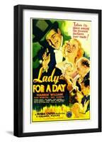 Lady for a Day, Warren William, May Robson, Guy Kibbee, 1933-null-Framed Art Print