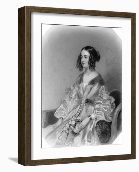 Lady Frances Gardner-J Bostock-Framed Art Print