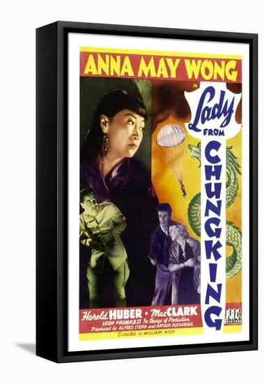 Lady from Chungking, Anna May Wong, 1942-null-Framed Stretched Canvas