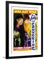 Lady from Chungking, Anna May Wong, 1942-null-Framed Art Print