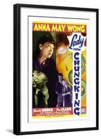 Lady from Chungking, Anna May Wong, 1942-null-Framed Art Print