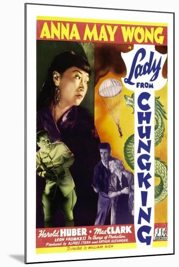 Lady from Chungking, Anna May Wong, 1942-null-Mounted Art Print