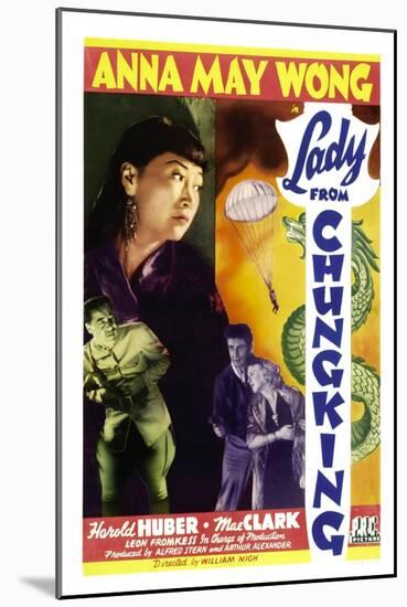 Lady from Chungking, Anna May Wong, 1942-null-Mounted Art Print