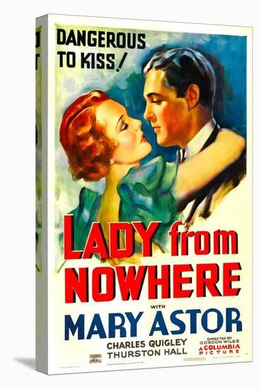 Lady from Nowhere, Mary Astor, Charles Quigley, 1933-null-Stretched Canvas