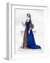 Lady from the Court of Francis I of France, 16th Century (1882-188)-null-Framed Giclee Print