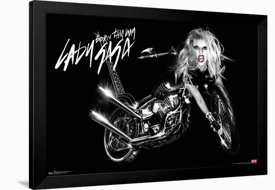 Lady Gaga - Cover-Trends International-Framed Poster