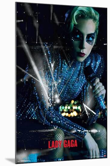 Lady Gaga - Live-null-Mounted Poster