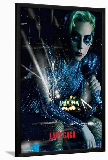 Lady Gaga - Live-null-Lamina Framed Poster