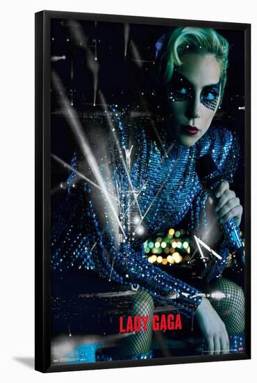 Lady Gaga - Live-Trends International-Framed Poster