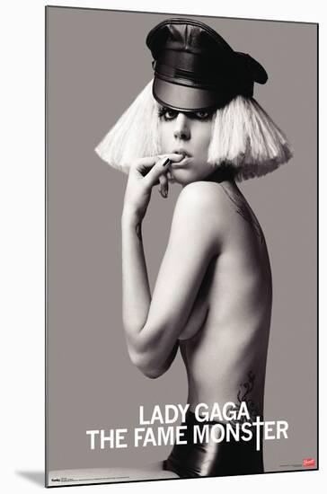 Lady Gaga - Monster-Trends International-Mounted Poster